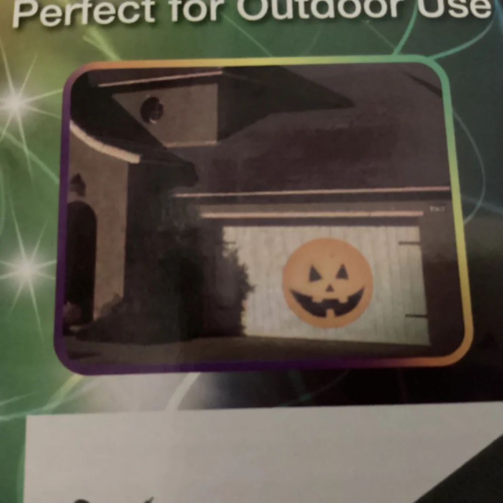 Spooky Village Halloween Pumpkin Projector NEW in box